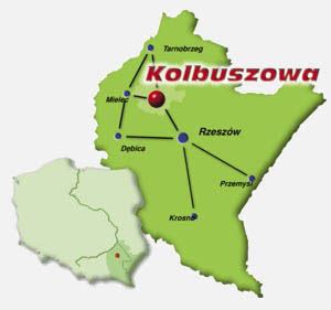 kolbuszowa mapa